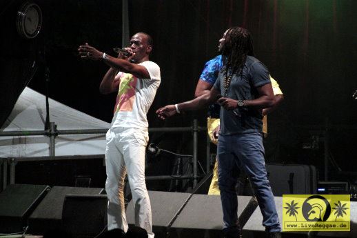 Luckie D (Jam) feat L.U.S.T. 20. Reggae Jam Festival - Bersenbrueck 02. August 2014 (19).JPG